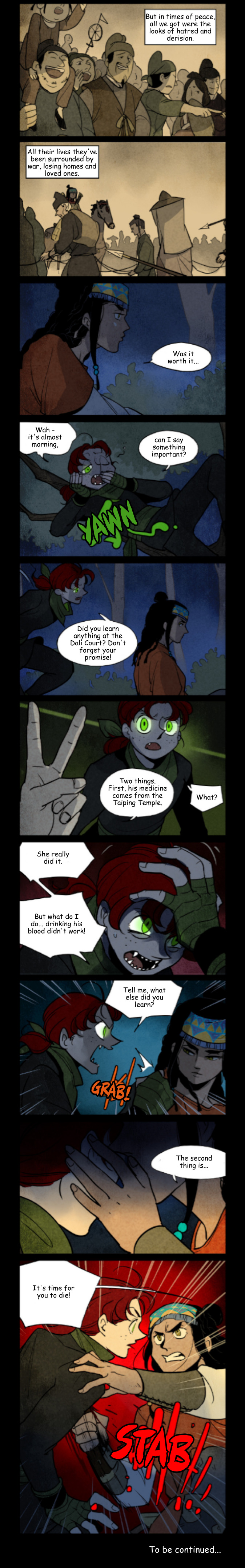 A comics page