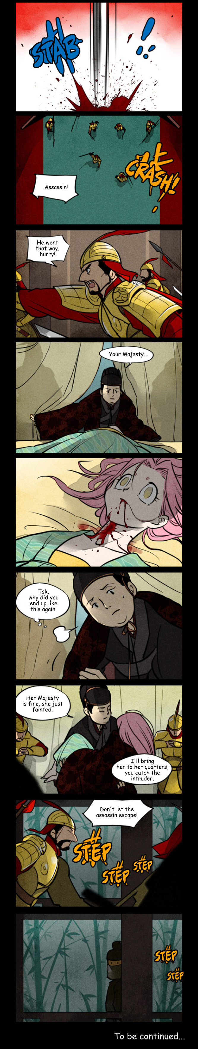 A comics page