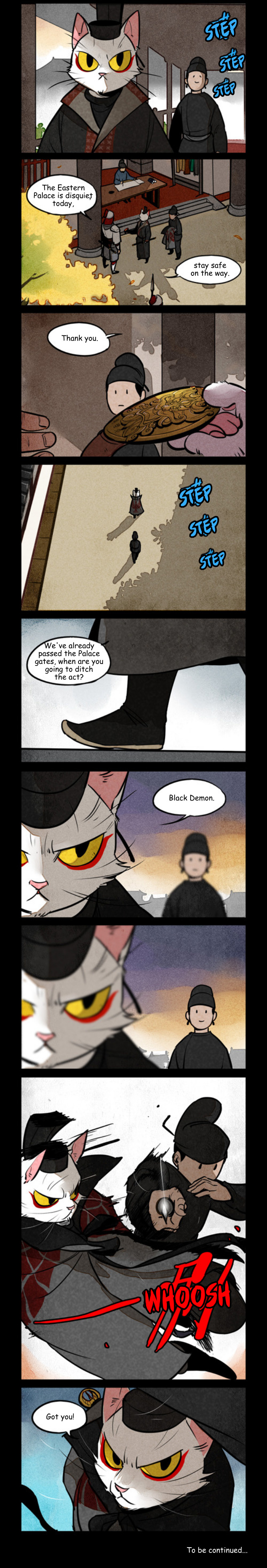 A comics page