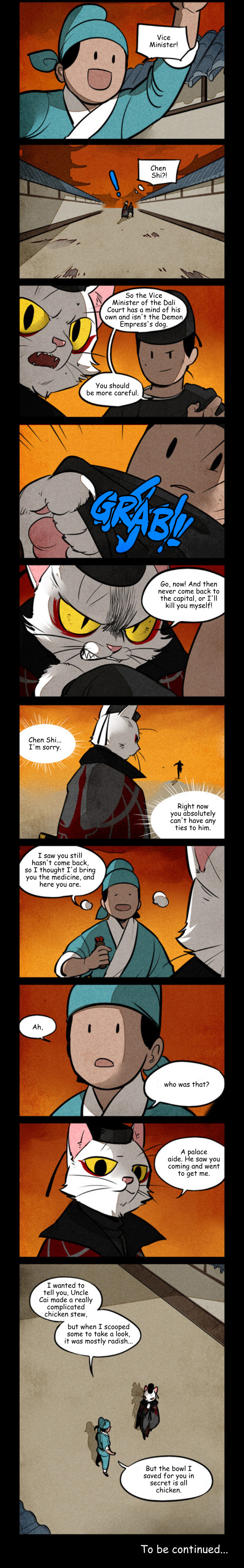 A comics page
