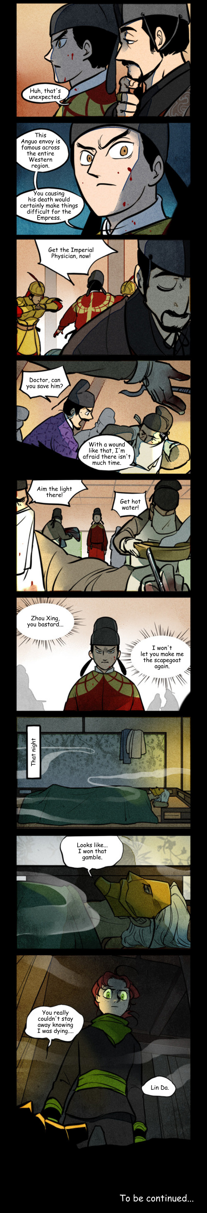 A comics page