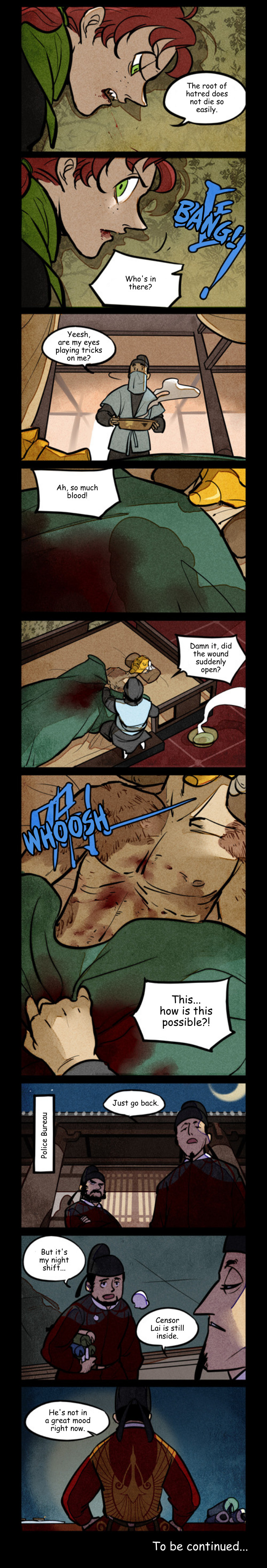 A comics page