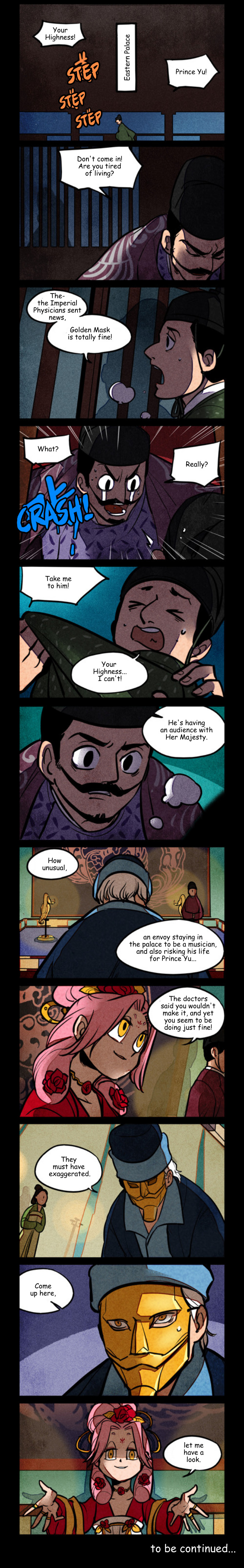 A comics page