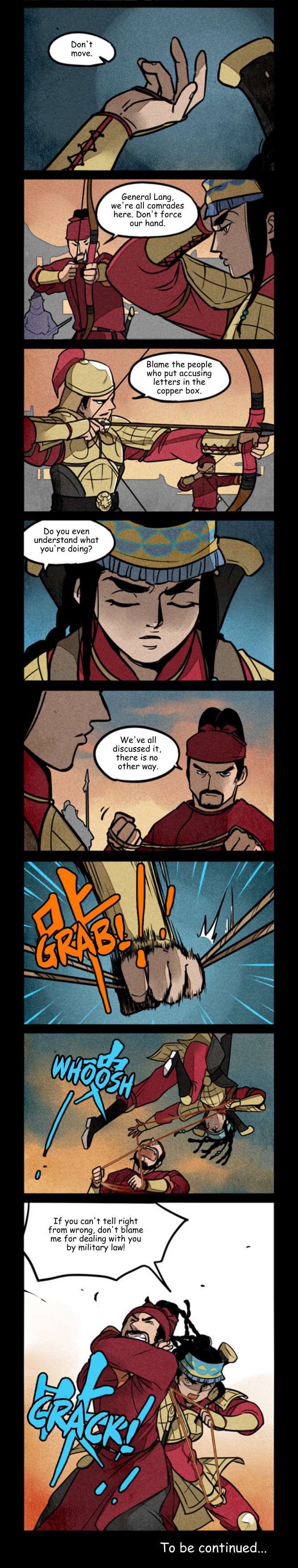 A comics page