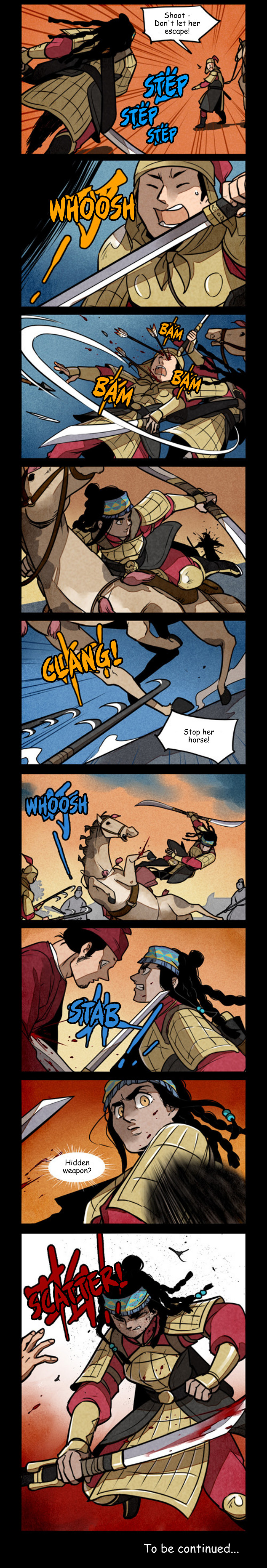 A comics page