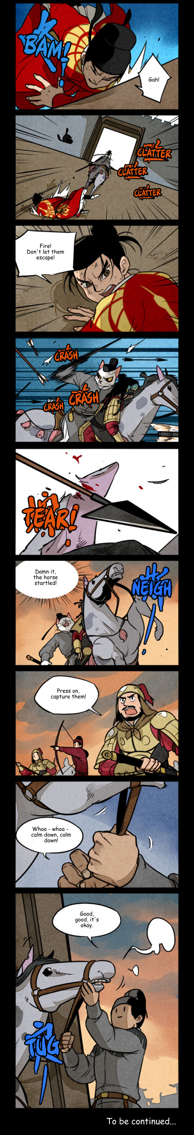 A comics page