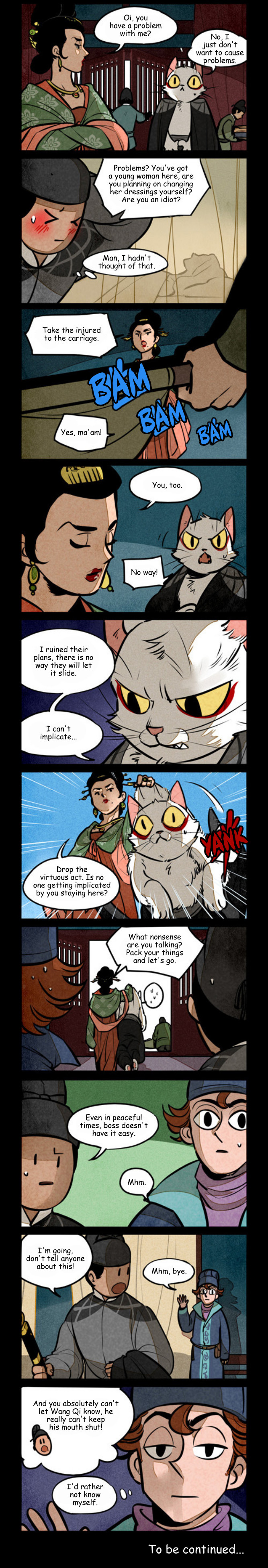 A comics page