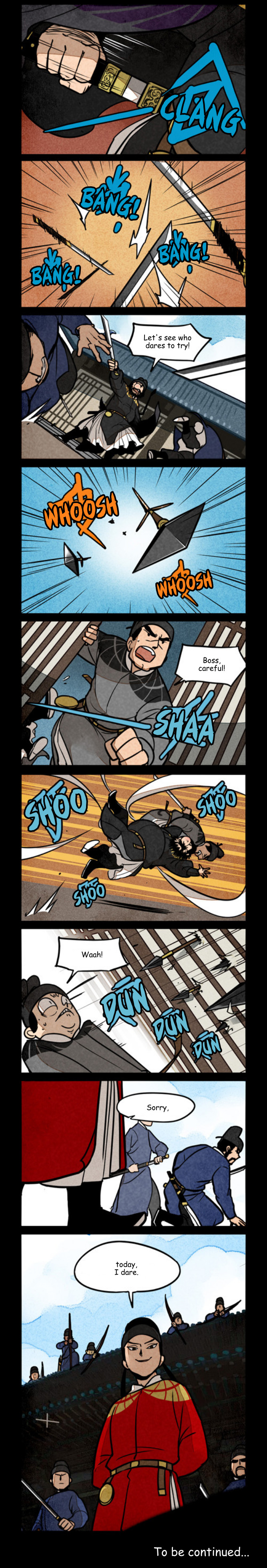 A comics page