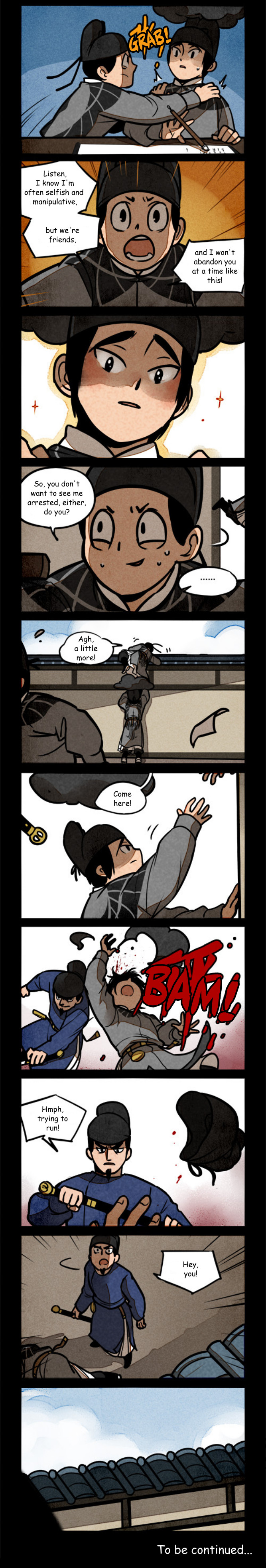 A comics page