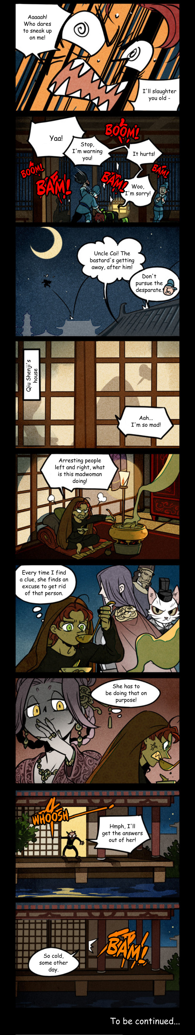 A comics page