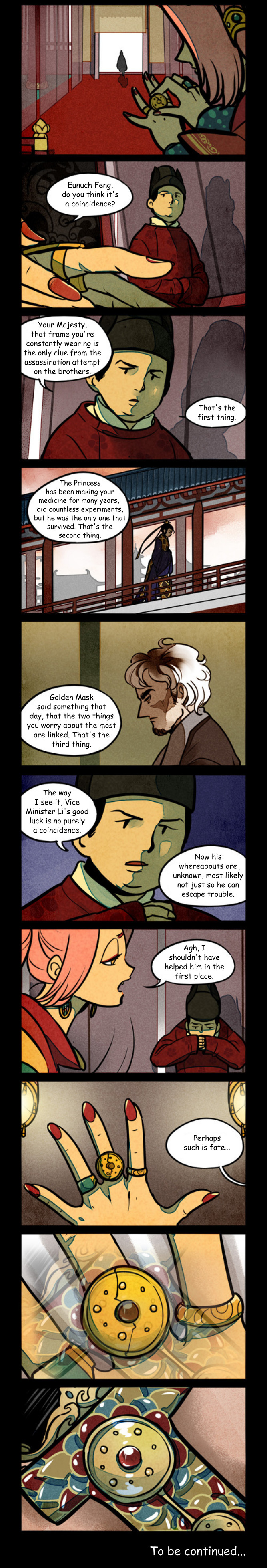 A comics page