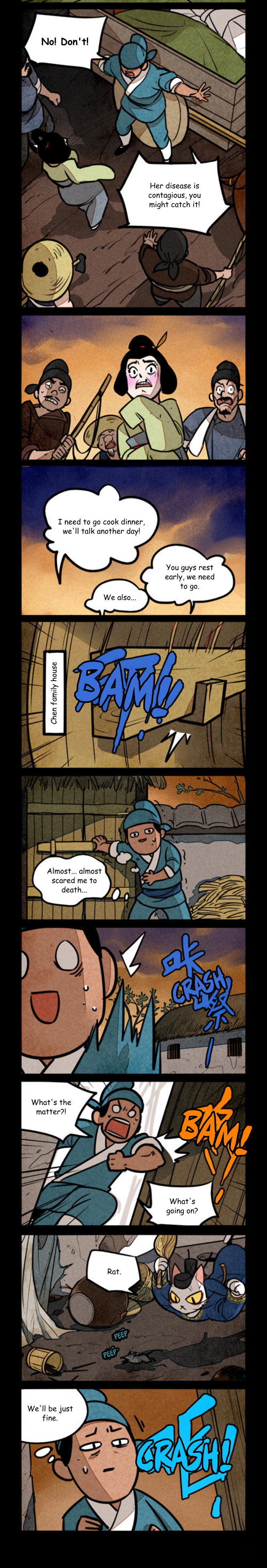 A comics page