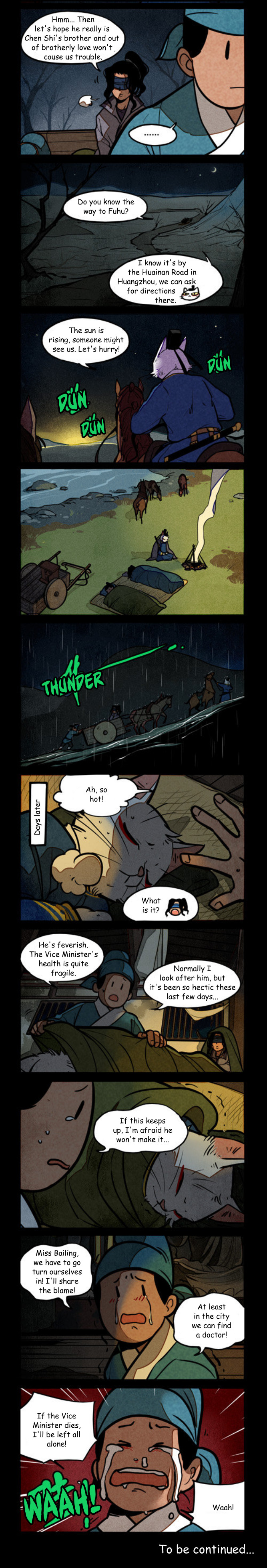 A comics page