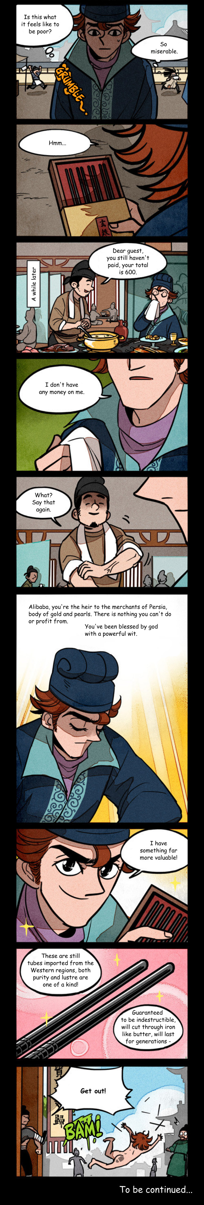 A comics page